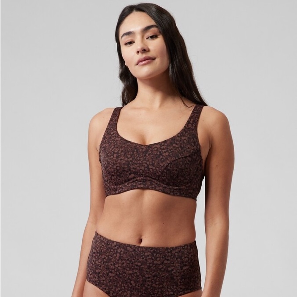 Athleta Bondi Bra Cup Bikini Top 36B/C